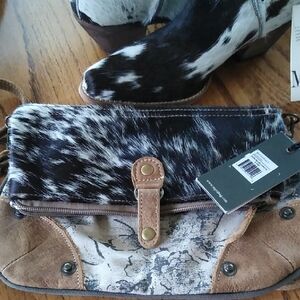 Myra Cowhide Leather Crossbody Bag - NWT